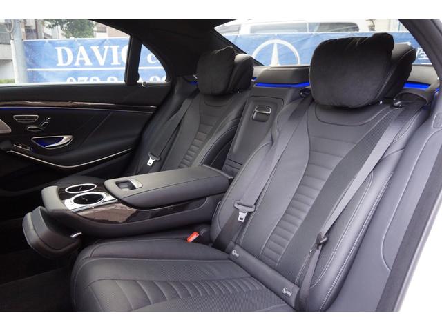 Ｓクラス Ｓ５５０ロング　正規Ｄ車　ＡＭＧライン　ＬＥＤ　ＨＤＤナビ地Ｄ　３６０°カメラ　黒革シート＋Ａ／Ｃ　ＨＵＤ　ＳＲ　ハンズフリー電動トランク　ソフトクローズ　ＡＣＣ　ディストロ＋　ＢＳＭ　ＬＫＡ　ＲＣＰＡ　ブルメスター（15枚目）