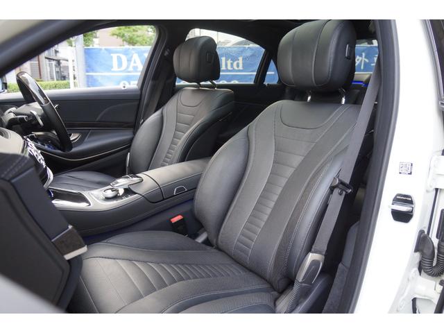 Ｓクラス Ｓ５５０ロング　正規Ｄ車　ＡＭＧライン　ＬＥＤ　ＨＤＤナビ地Ｄ　３６０°カメラ　黒革シート＋Ａ／Ｃ　ＨＵＤ　ＳＲ　ハンズフリー電動トランク　ソフトクローズ　ＡＣＣ　ディストロ＋　ＢＳＭ　ＬＫＡ　ＲＣＰＡ　ブルメスター（22枚目）
