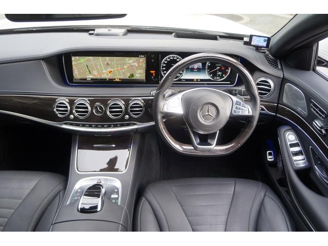 Ｓクラス Ｓ５５０ロング　正規Ｄ車　ＡＭＧライン　ＬＥＤ　ＨＤＤナビ地Ｄ　３６０°カメラ　黒革シート＋Ａ／Ｃ　ＨＵＤ　ＳＲ　ハンズフリー電動トランク　ソフトクローズ　ＡＣＣ　ディストロ＋　ＢＳＭ　ＬＫＡ　ＲＣＰＡ　ブルメスター（31枚目）