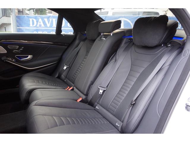Ｓクラス Ｓ５５０ロング　正規Ｄ車　ＡＭＧライン　ＬＥＤ　ＨＤＤナビ地Ｄ　３６０°カメラ　黒革シート＋Ａ／Ｃ　ＨＵＤ　ＳＲ　ハンズフリー電動トランク　ソフトクローズ　ＡＣＣ　ディストロ＋　ＢＳＭ　ＬＫＡ　ＲＣＰＡ　ブルメスター（39枚目）