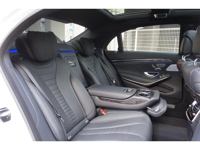 Ｓクラス Ｓ５５０ロング　正規Ｄ車　ＡＭＧライン　ＬＥＤ　ＨＤＤナビ地Ｄ　３６０°カメラ　黒革シート＋Ａ／Ｃ　ＨＵＤ　ＳＲ　ハンズフリー電動トランク　ソフトクローズ　ＡＣＣ　ディストロ＋　ＢＳＭ　ＬＫＡ　ＲＣＰＡ　ブルメスター（42枚目）