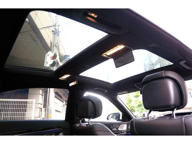 Ｓクラス Ｓ５５０ロング　正規Ｄ車　ＡＭＧライン　ＬＥＤ　ＨＤＤナビ地Ｄ　３６０°カメラ　黒革シート＋Ａ／Ｃ　ＨＵＤ　ＳＲ　ハンズフリー電動トランク　ソフトクローズ　ＡＣＣ　ディストロ＋　ＢＳＭ　ＬＫＡ　ＲＣＰＡ　ブルメスター（46枚目）