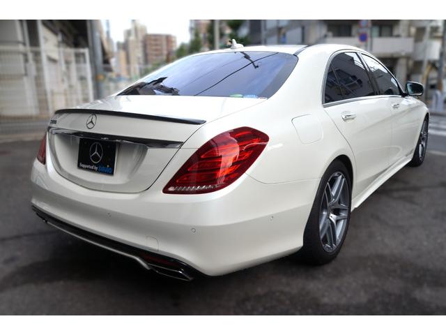 Ｓクラス Ｓ５５０ロング　正規Ｄ車　ＡＭＧライン　ＬＥＤ　ＨＤＤナビ地Ｄ　３６０°カメラ　黒革シート＋Ａ／Ｃ　ＨＵＤ　ＳＲ　ハンズフリー電動トランク　ソフトクローズ　ＡＣＣ　ディストロ＋　ＢＳＭ　ＬＫＡ　ＲＣＰＡ　ブルメスター（54枚目）