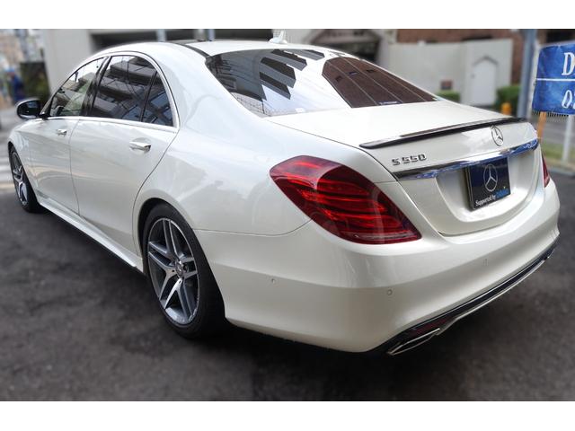 Ｓクラス Ｓ５５０ロング　正規Ｄ車　ＡＭＧライン　ＬＥＤ　ＨＤＤナビ地Ｄ　３６０°カメラ　黒革シート＋Ａ／Ｃ　ＨＵＤ　ＳＲ　ハンズフリー電動トランク　ソフトクローズ　ＡＣＣ　ディストロ＋　ＢＳＭ　ＬＫＡ　ＲＣＰＡ　ブルメスター（56枚目）