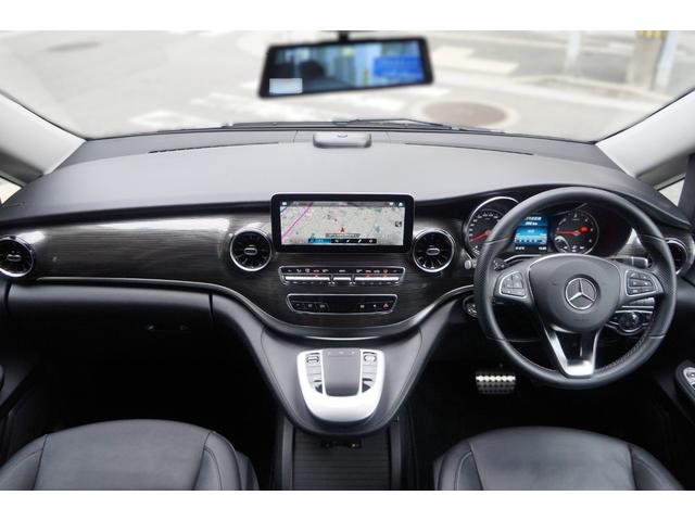 Vクラス V220d マルコポーロホライゾン 正規D車 1オーナー インテリLED MBUXHDDナビ地デジ 360°カメラ 両側電動スライドドア 電動リアゲート ポップアップルーフ フルフラット3列目シート サイドタープ ABA BSA LKA(9枚目)