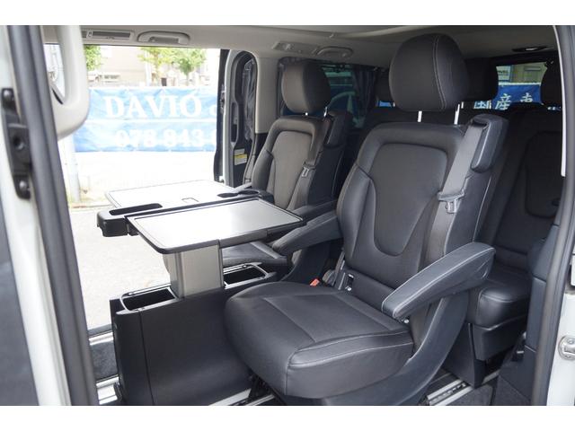 Vクラス V220d マルコポーロホライゾン 正規D車 1オーナー インテリLED MBUXHDDナビ地デジ 360°カメラ 両側電動スライドドア 電動リアゲート ポップアップルーフ フルフラット3列目シート サイドタープ ABA BSA LKA(13枚目)