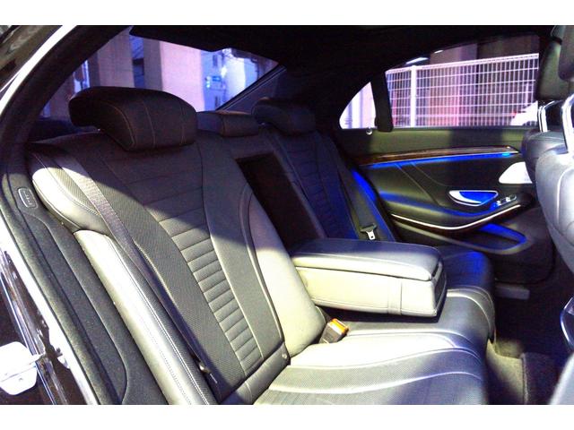 Sクラス S400ハイブリッド エクスクルーシブ 正規D車 インテリLED 黒革+Fヒーター&A/C 純正HDDナビ+地デジ 360°カメラ ハンズフリー機能付電動トランク スマートキー レーダーセーフティーPKG ブルメスター SR ETC(40枚目)
