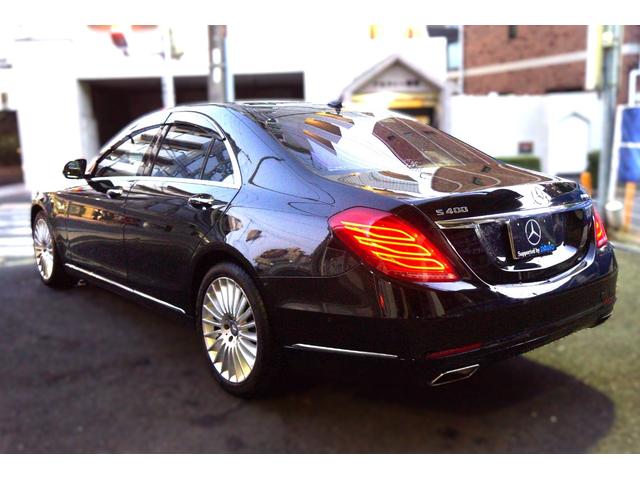 Sクラス S400ハイブリッド エクスクルーシブ 正規D車 インテリLED 黒革+Fヒーター&A/C 純正HDDナビ+地デジ 360°カメラ ハンズフリー機能付電動トランク スマートキー レーダーセーフティーPKG ブルメスター SR ETC(55枚目)