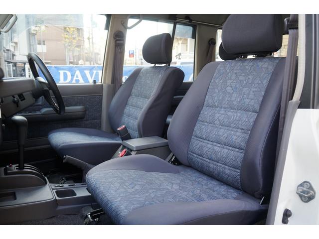 ランドクルーザー70 ZX ワンオーナー チルト&スライディングサンルーフ デフロック 背面スペアタイヤ サイドステップ パワーステアリング パワーウインドー 集中ドアロック チップアップシート マニュアルエアコン リアヒーター(13枚目)