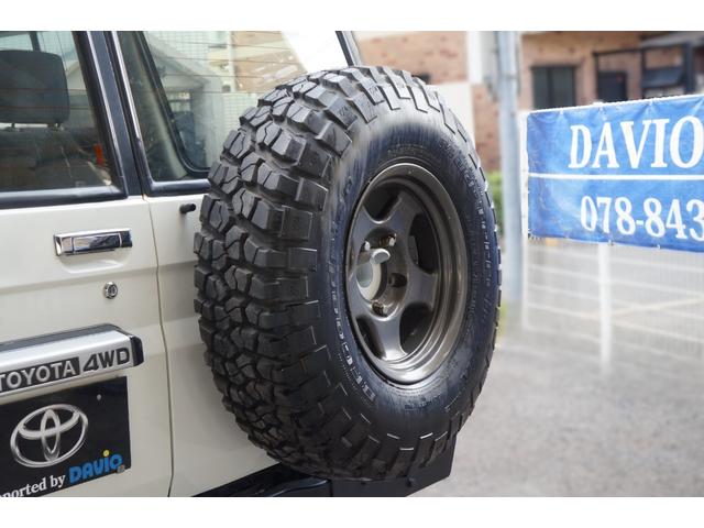 ランドクルーザー70 ZX ワンオーナー チルト&スライディングサンルーフ デフロック 背面スペアタイヤ サイドステップ パワーステアリング パワーウインドー 集中ドアロック チップアップシート マニュアルエアコン リアヒーター(60枚目)