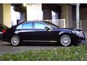 Sクラス S400ハイブリッド エクスクルーシブ 正規D車 インテリLED 黒革+Fヒーター&A/C 純正HDDナビ+地デジ 360°カメラ ハンズフリー機能付電動トランク スマートキー レーダーセーフティーPKG ブルメスター SR ETC(4枚目)