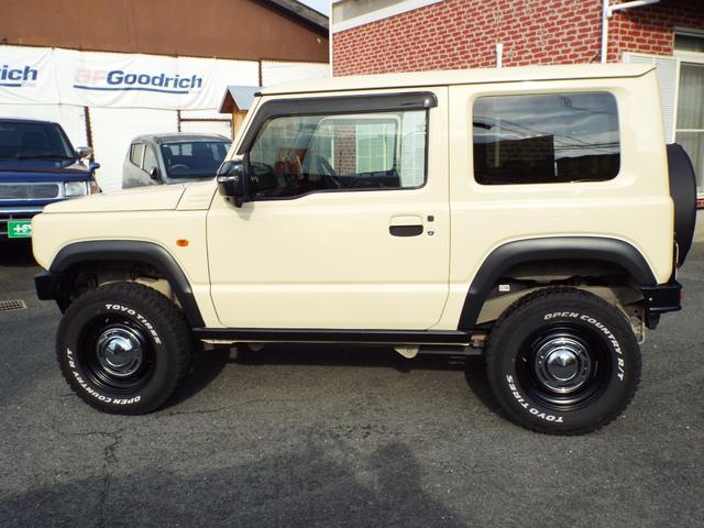 ジムニー ＸＣ　ジャオス足回り　ＤＥＡＮアルミ　オーバーフェンダー　社外前後バンパー　シートカバー　左右アームレスト　パナソニック１０インチナビＴＶ　バックカメラ　ＥＴＣ　前後ドラレコ　シートヒーター（5枚目）