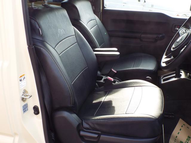 ジムニー ＸＣ　ジャオス足回り　ＤＥＡＮアルミ　オーバーフェンダー　社外前後バンパー　シートカバー　左右アームレスト　パナソニック１０インチナビＴＶ　バックカメラ　ＥＴＣ　前後ドラレコ　シートヒーター（10枚目）