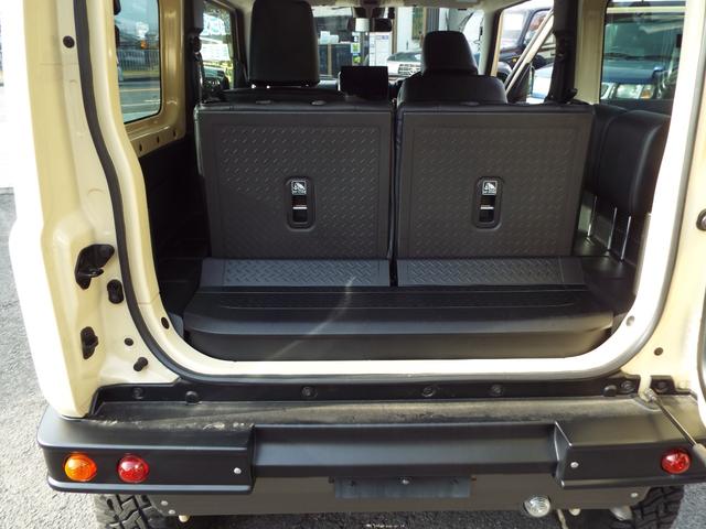 ジムニー ＸＣ　ジャオス足回り　ＤＥＡＮアルミ　オーバーフェンダー　社外前後バンパー　シートカバー　左右アームレスト　パナソニック１０インチナビＴＶ　バックカメラ　ＥＴＣ　前後ドラレコ　シートヒーター（19枚目）