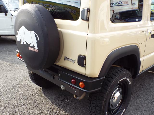 ジムニー ＸＣ　ジャオス足回り　ＤＥＡＮアルミ　オーバーフェンダー　社外前後バンパー　シートカバー　左右アームレスト　パナソニック１０インチナビＴＶ　バックカメラ　ＥＴＣ　前後ドラレコ　シートヒーター（28枚目）