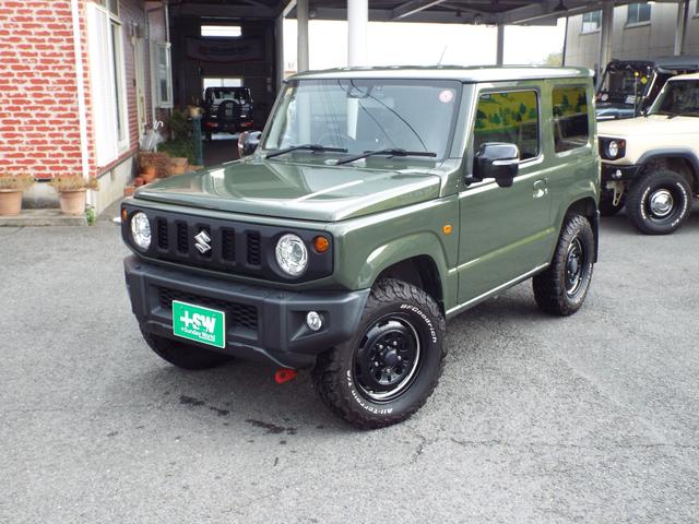 ジムニー ＸＣ　社外アルミ＆ＢＦグッドリッチタイヤ　社外ナビ、フルセグＴＶ、バックカメラ、ドラレコ　シートヒーター　社外シートカバー　５速マニュアル車（3枚目）