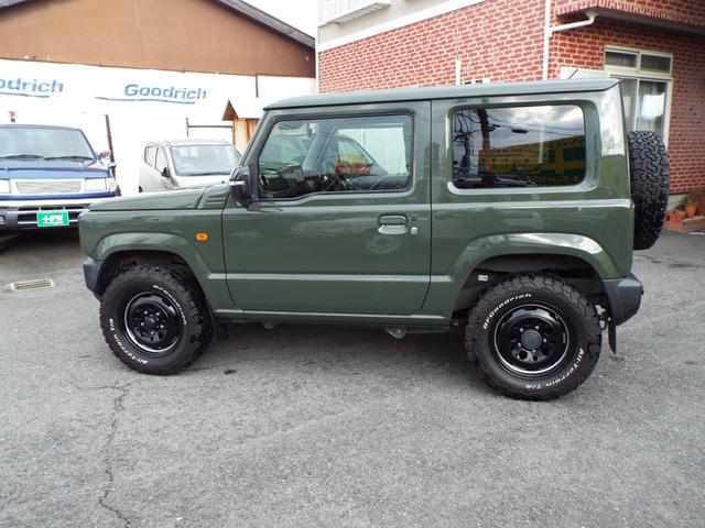 ジムニー ＸＣ　社外アルミ＆ＢＦグッドリッチタイヤ　社外ナビ、フルセグＴＶ、バックカメラ、ドラレコ　シートヒーター　社外シートカバー　５速マニュアル車（5枚目）