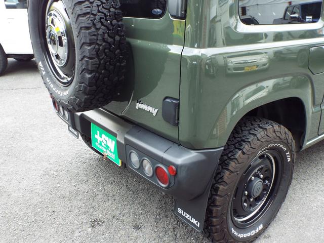 ジムニー ＸＣ　社外アルミ＆ＢＦグッドリッチタイヤ　社外ナビ、フルセグＴＶ、バックカメラ、ドラレコ　シートヒーター　社外シートカバー　５速マニュアル車（27枚目）