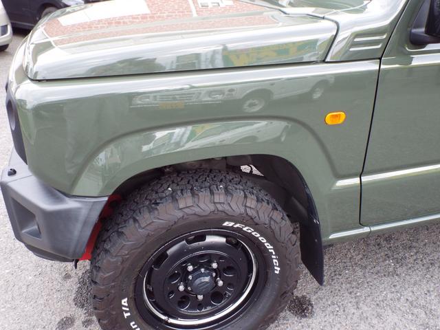 ジムニー ＸＣ　社外アルミ＆ＢＦグッドリッチタイヤ　社外ナビ、フルセグＴＶ、バックカメラ、ドラレコ　シートヒーター　社外シートカバー　５速マニュアル車（29枚目）