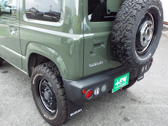 ジムニー ＸＣ　社外アルミ＆ＢＦグッドリッチタイヤ　社外ナビ、フルセグＴＶ、バックカメラ、ドラレコ　シートヒーター　社外シートカバー　５速マニュアル車（32枚目）