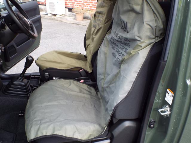 ジムニー ＸＣ　社外アルミ＆ＢＦグッドリッチタイヤ　社外ナビ、フルセグＴＶ、バックカメラ、ドラレコ　シートヒーター　社外シートカバー　５速マニュアル車（38枚目）