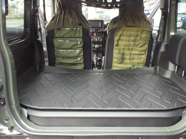 ジムニー ＸＣ　社外アルミ＆ＢＦグッドリッチタイヤ　社外ナビ、フルセグＴＶ、バックカメラ、ドラレコ　シートヒーター　社外シートカバー　５速マニュアル車（41枚目）