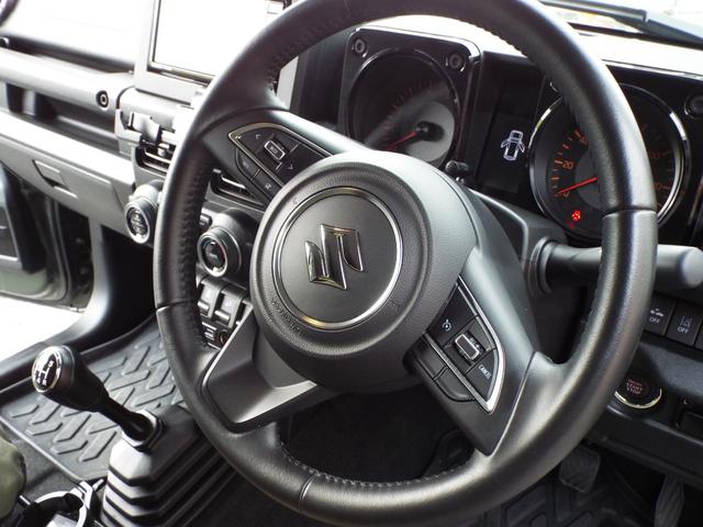 ジムニー ＸＣ　社外アルミ＆ＢＦグッドリッチタイヤ　社外ナビ、フルセグＴＶ、バックカメラ、ドラレコ　シートヒーター　社外シートカバー　５速マニュアル車（42枚目）