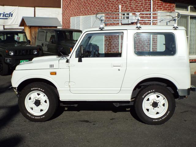 ジムニー ワイルドウインド 5速マニュアル 前後社外バンパー 前後ドラレコ ETC ルーフキャリア ユーザー買取車(5枚目)