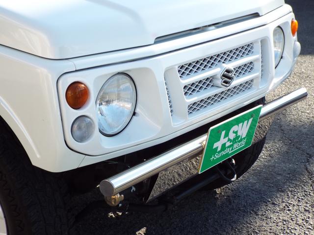 ジムニー ワイルドウインド 5速マニュアル 前後社外バンパー 前後ドラレコ ETC ルーフキャリア ユーザー買取車(22枚目)