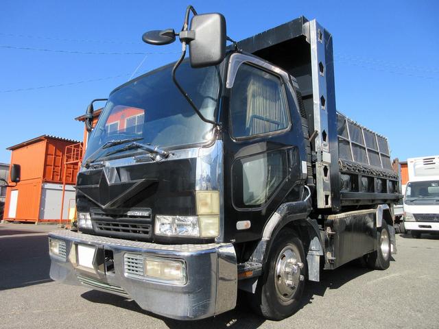 ファイター 　ダンプ　電動コボレーン　積載３．６５トン　ミッション　　前出しバンパー　６Ｍ６１　排ガス浄化作業なし　生エンジン　４トンダンプ　４ｔダンプ（4枚目）