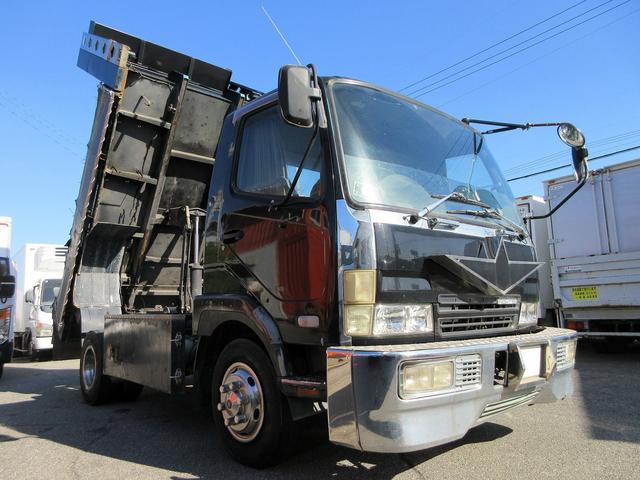 ファイター 　ダンプ　電動コボレーン　積載３．６５トン　ミッション　　前出しバンパー　６Ｍ６１　排ガス浄化作業なし　生エンジン　４トンダンプ　４ｔダンプ（8枚目）