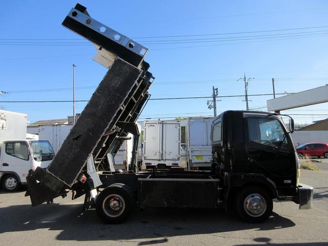 ファイター 　ダンプ　電動コボレーン　積載３．６５トン　ミッション　　前出しバンパー　６Ｍ６１　排ガス浄化作業なし　生エンジン　４トンダンプ　４ｔダンプ（9枚目）