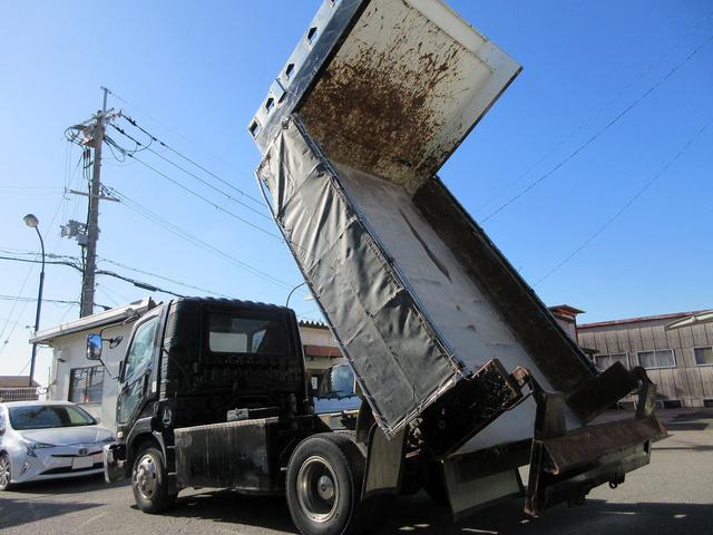 ファイター 　ダンプ　電動コボレーン　積載３．６５トン　ミッション　　前出しバンパー　６Ｍ６１　排ガス浄化作業なし　生エンジン　４トンダンプ　４ｔダンプ（10枚目）