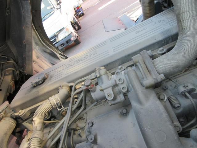 ファイター 　ダンプ　電動コボレーン　積載３．６５トン　ミッション　　前出しバンパー　６Ｍ６１　排ガス浄化作業なし　生エンジン　４トンダンプ　４ｔダンプ（28枚目）