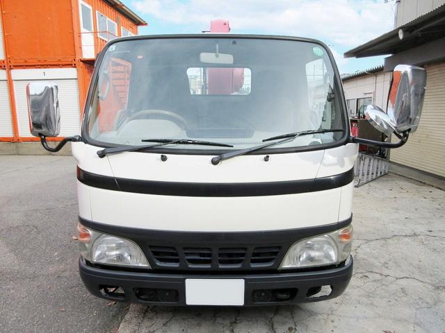トヨエース トラック クレーン付き平ボディ 古河製4段ブーム ラジコン フックイン 積載2.75 3トン車 3t 車検R8年4月23日ミッション MT車(6枚目)
