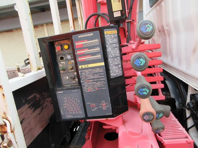 トヨエース トラック クレーン付き平ボディ 古河製4段ブーム ラジコン フックイン 積載2.75 3トン車 3t 車検R8年4月23日ミッション MT車(15枚目)