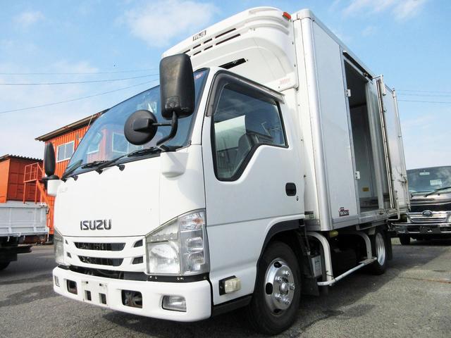 エルフトラック 冷蔵冷凍車 低温設定 -30度設定 両側サイド扉 ラッシング 菱重製 ミッション MT 床ステン 総重量4945Kg2トン 2t車(8枚目)