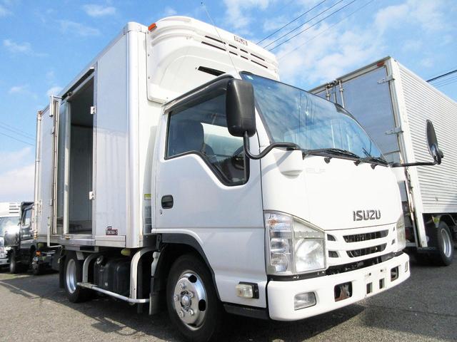 エルフトラック 冷蔵冷凍車 低温設定 -30度設定 両側サイド扉 ラッシング 菱重製 ミッション MT 床ステン 総重量4945Kg2トン 2t車(9枚目)
