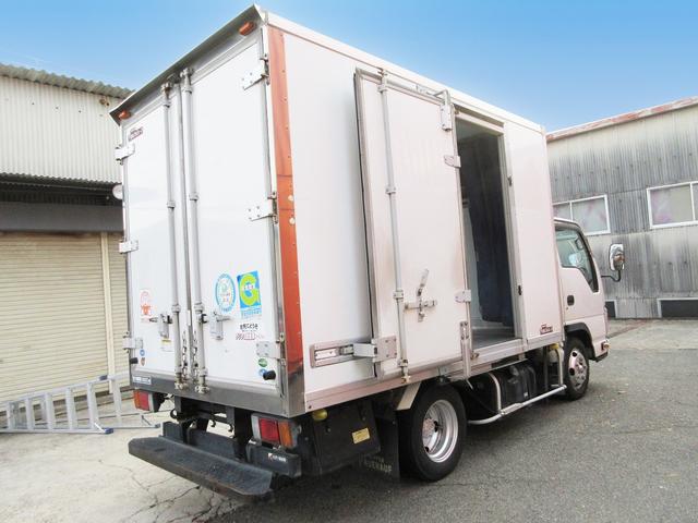 エルフトラック 冷蔵冷凍車 低温設定 -30度設定 両側サイド扉 ラッシング 菱重製 ミッション MT 床ステン 総重量4945Kg2トン 2t車(12枚目)