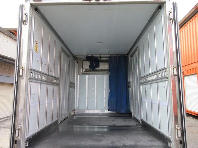 エルフトラック 冷蔵冷凍車 低温設定 -30度設定 両側サイド扉 ラッシング 菱重製 ミッション MT 床ステン 総重量4945Kg2トン 2t車(14枚目)