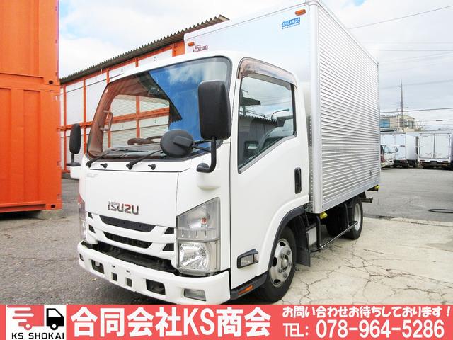 エルフトラック 　アルミバン　２ｔ　２トン　ミッション　ＭＴ車　ラッシング２段　車両総重量４６６５Ｋｇ　日本フルハーフ製　内高２１２（39枚目）