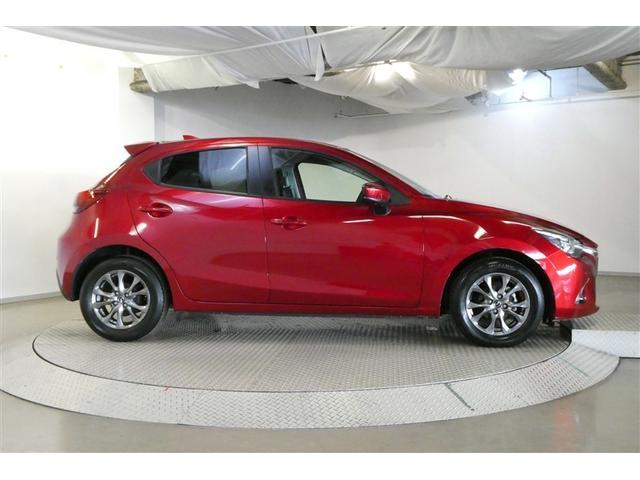 デミオ 13Sツーリング アイドルストップ サイドエアバッグ クルコン AAC ミュージックプレイヤー接続可 地デジ ESC アドバンスキー ナビTV パワーステアリング LEDライト 盗難防止装置 ETC キーレス ABS(5枚目)