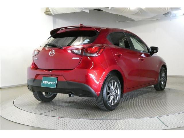 デミオ 13Sツーリング アイドルストップ サイドエアバッグ クルコン AAC ミュージックプレイヤー接続可 地デジ ESC アドバンスキー ナビTV パワーステアリング LEDライト 盗難防止装置 ETC キーレス ABS(8枚目)