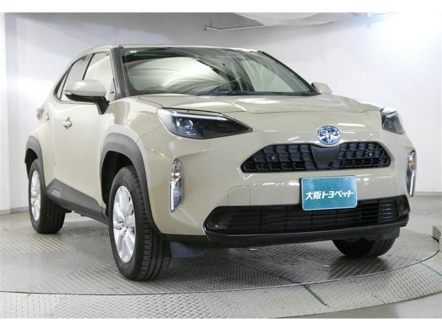 ヤリスクロス ハイブリッドＧ　ＴＳＳ　イモビライザー　バックモニタ－　エアコン　インテリキー　フルセグＴＶ　パワーウィンド　Ｗエアバック　オートクルーズ　メディアプレイヤー接続　キーフリー　横滑防止装置　サイドエアバッグ　アルミ（3枚目）