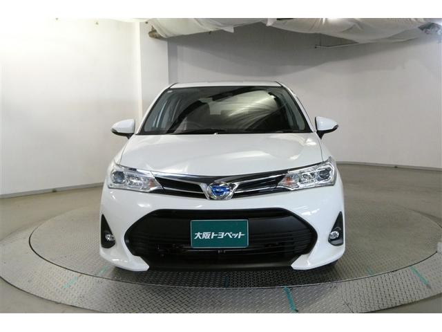 カローラフィールダー ハイブリッド EX 衝突軽減 スマートキー&プッシュスタート サイドエアバック Bモニター ワンセグ オートエアコン 横滑り防止装置 ナビTV ETC キーレス メモリーナビ ABS パワステ エアバッグ 盗難防止(2枚目)