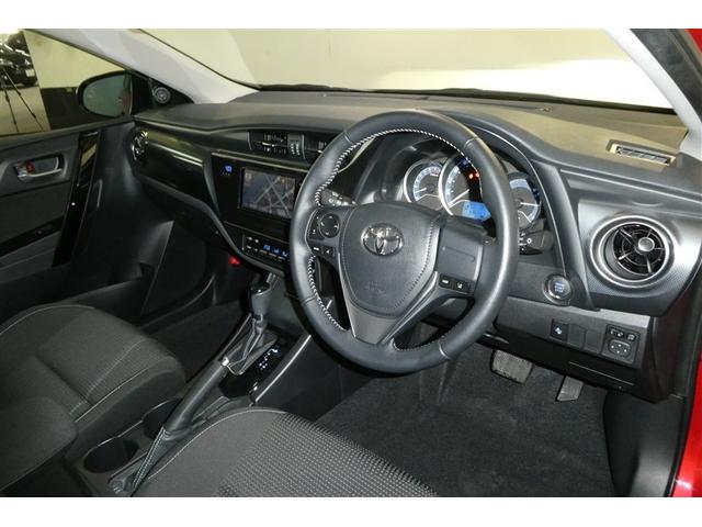 オーリス １５０Ｘ　スマートキー・プッシュスタート　キーフリーシステム　デュアルエアバッグ　ＥＴＣ車載器　ワンセグテレビ　メモリーナビ　ナビ＆ＴＶ　オートエアコン　ＡＢＳ　盗難防止システム　衝突被害軽減システム　ＥＳＣ（10枚目）