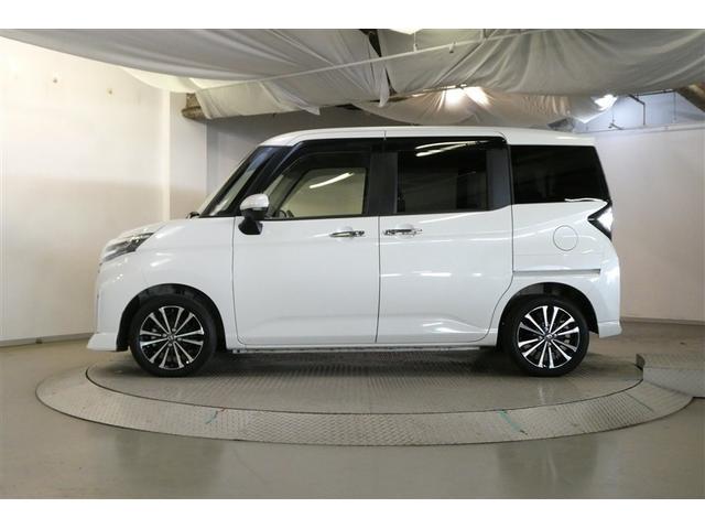 ルーミー カスタムＧ－Ｔ　助手席エアバック　両側オートスライドドア　スマートキープッシュスタート　ＬＥＤライト　横滑り防止機能　クルコン　ＥＴＣ付　アルミホイール　フルフラット　キーレス　ＤＶＤ　ナビ＆ＴＶ　セキュリティ（4枚目）