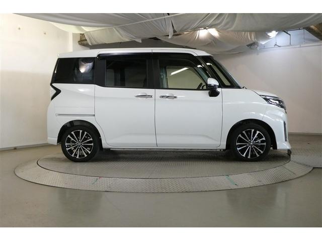 ルーミー カスタムＧ－Ｔ　助手席エアバック　両側オートスライドドア　スマートキープッシュスタート　ＬＥＤライト　横滑り防止機能　クルコン　ＥＴＣ付　アルミホイール　フルフラット　キーレス　ＤＶＤ　ナビ＆ＴＶ　セキュリティ（6枚目）