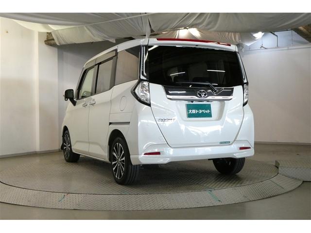 ルーミー カスタムＧ－Ｔ　助手席エアバック　両側オートスライドドア　スマートキープッシュスタート　ＬＥＤライト　横滑り防止機能　クルコン　ＥＴＣ付　アルミホイール　フルフラット　キーレス　ＤＶＤ　ナビ＆ＴＶ　セキュリティ（7枚目）