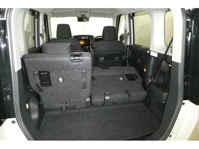 ルーミー カスタムＧ－Ｔ　助手席エアバック　両側オートスライドドア　スマートキープッシュスタート　ＬＥＤライト　横滑り防止機能　クルコン　ＥＴＣ付　アルミホイール　フルフラット　キーレス　ＤＶＤ　ナビ＆ＴＶ　セキュリティ（16枚目）